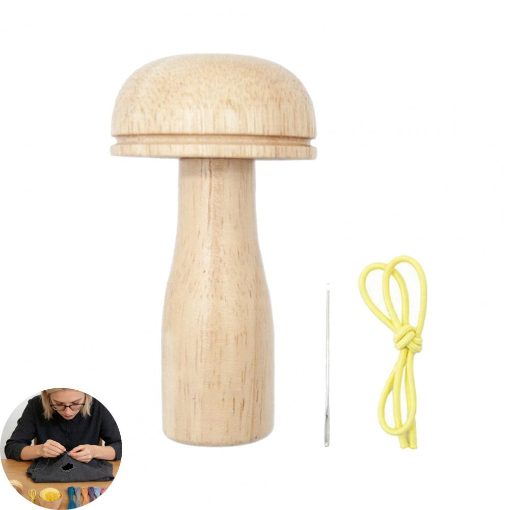 Sewing Repair - Sock Mending Tool Darning Tool Wooden