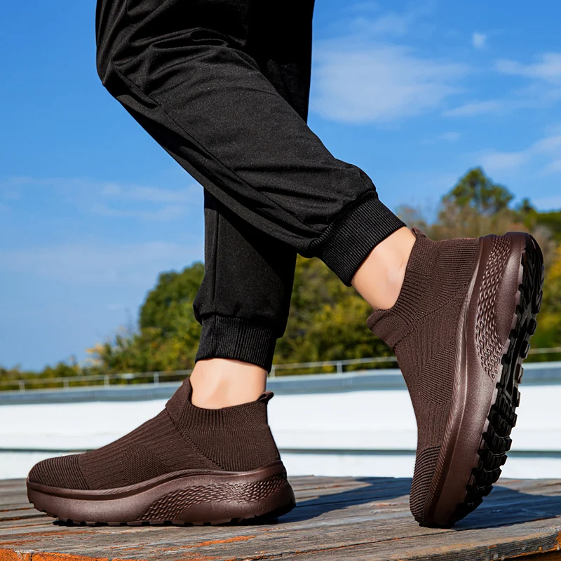 Wide Toe Knit Sneakers Men Wom – обзор и цена Knit Stabilizer Stretch