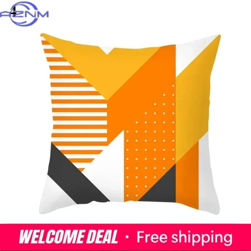 Boho Orange Abstract Cushion C – обзор и цена Century Textile & Sewing Supply