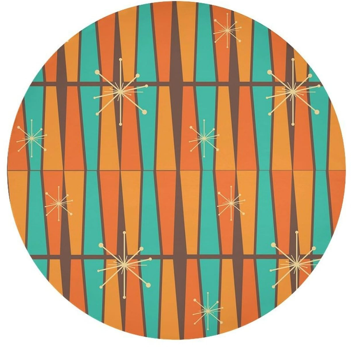 Mid Century Modern Orange Yell – обзор и цена Century Textile & Sewing Supply