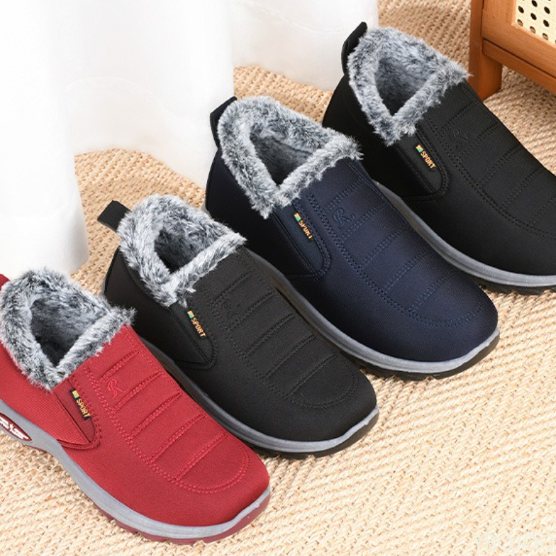 Winter new snow boots men's sh – обзор и цена Sewing Velvet Fabric
