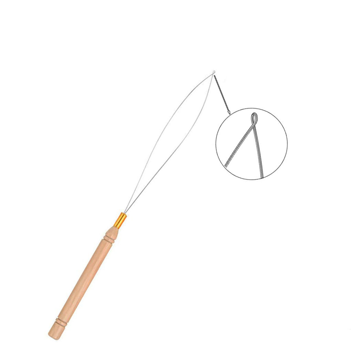 Hair Extensions Tool Kit - Mic – обзор и цена Needle Threader Tool