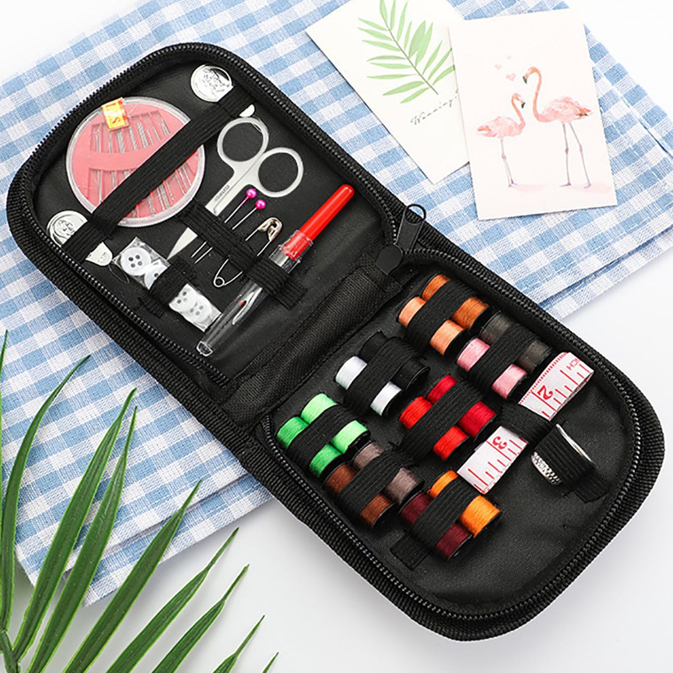 Set of 27 Sewing Kit Including – обзор и цена Needle Threader Tool