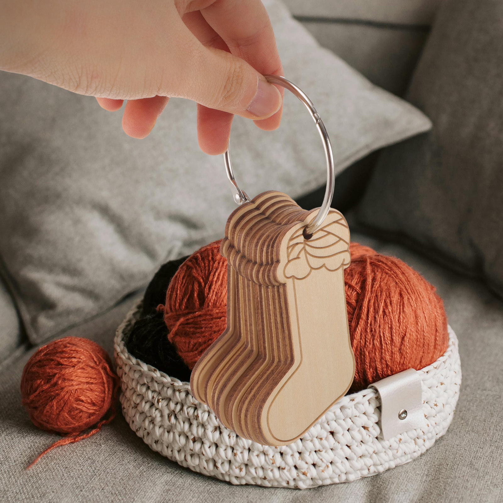 1Set Large Yarn Bobbins Knitti – обзор и цена Sewing Knit