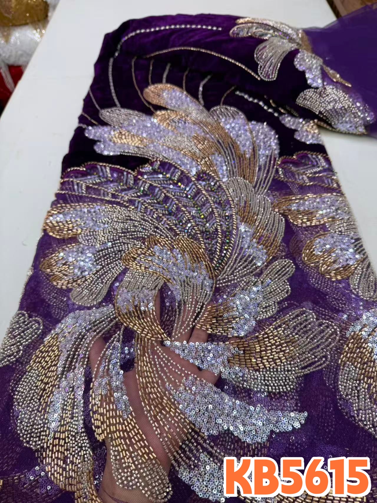 YLS Velvet Brown Beaded Sequin – обзор и цена Sewing Velvet Fabric