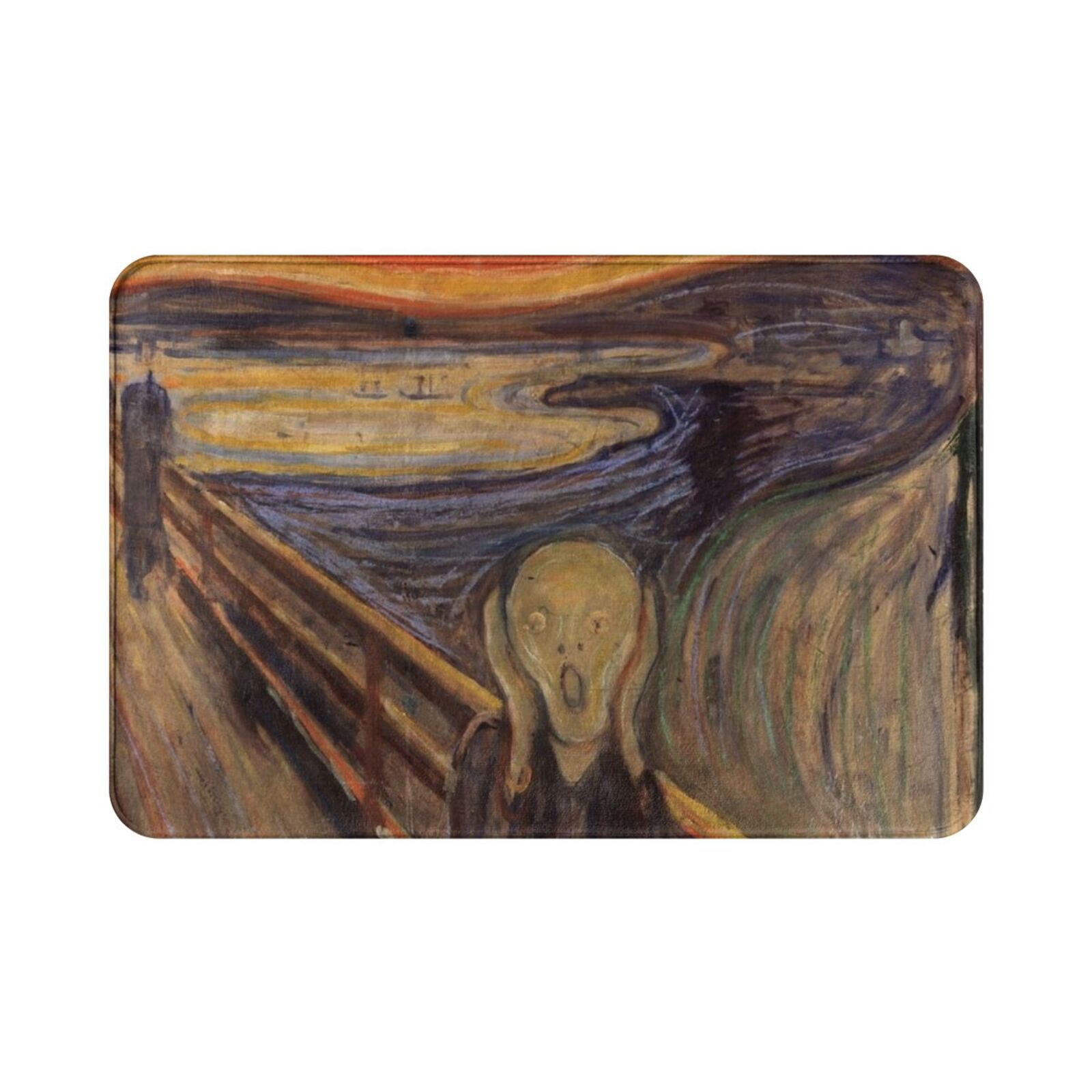 Munch's Scream Carpet Mat Rug  – обзор и цена Century Textile & Sewing Supply
