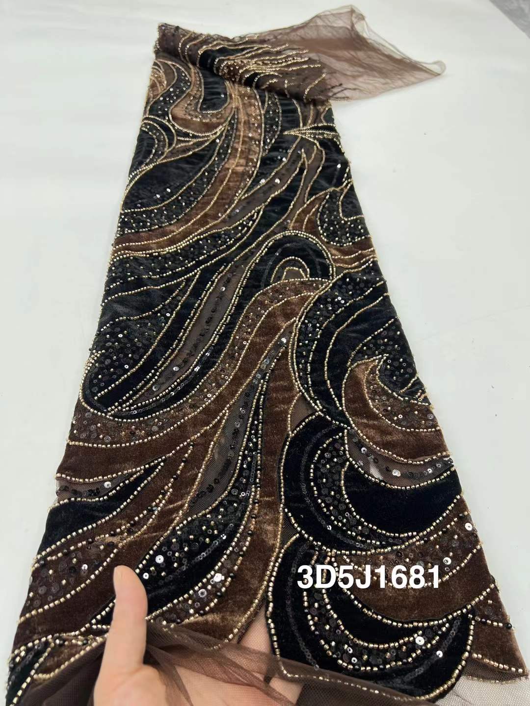 African Beads Velvet Lace Fabr – обзор и цена Sewing Velvet Fabric