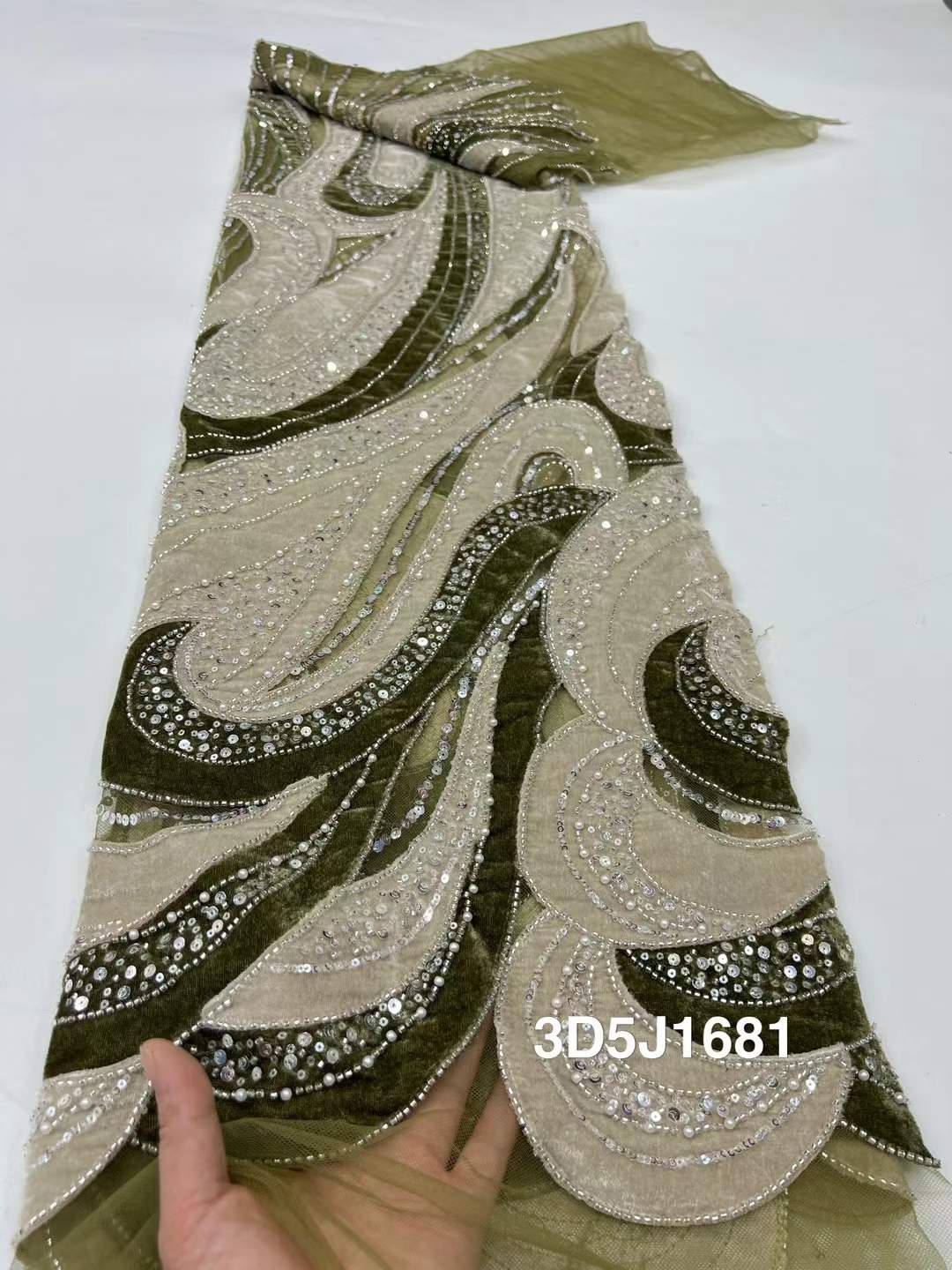 African Beads Velvet Lace Fabr – обзор и цена Sewing Velvet Fabric