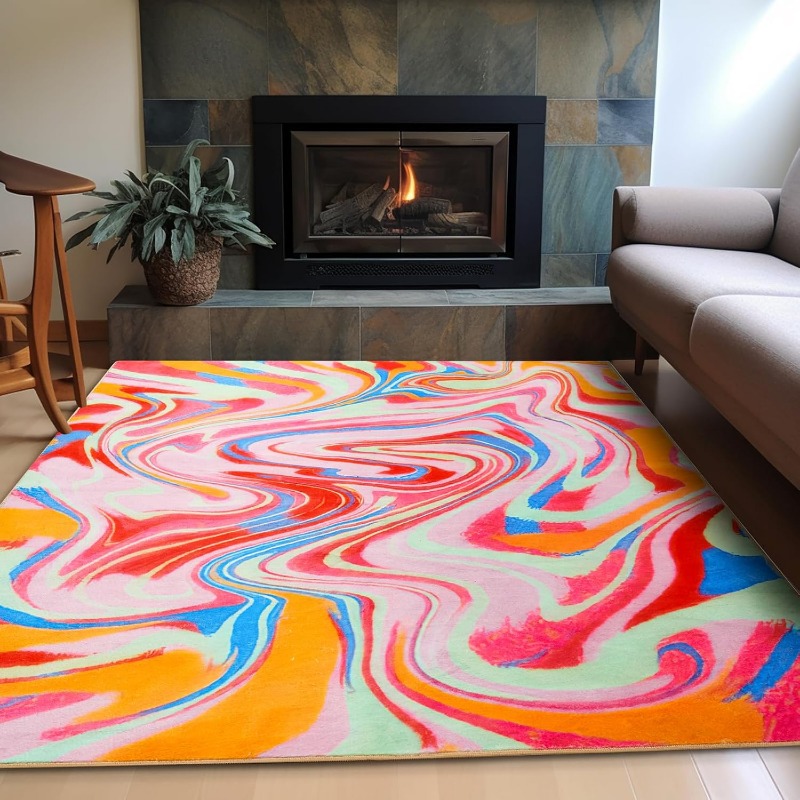 Orange Aesthetic Bedroom Rug V – обзор и цена Century Textile & Sewing Supply