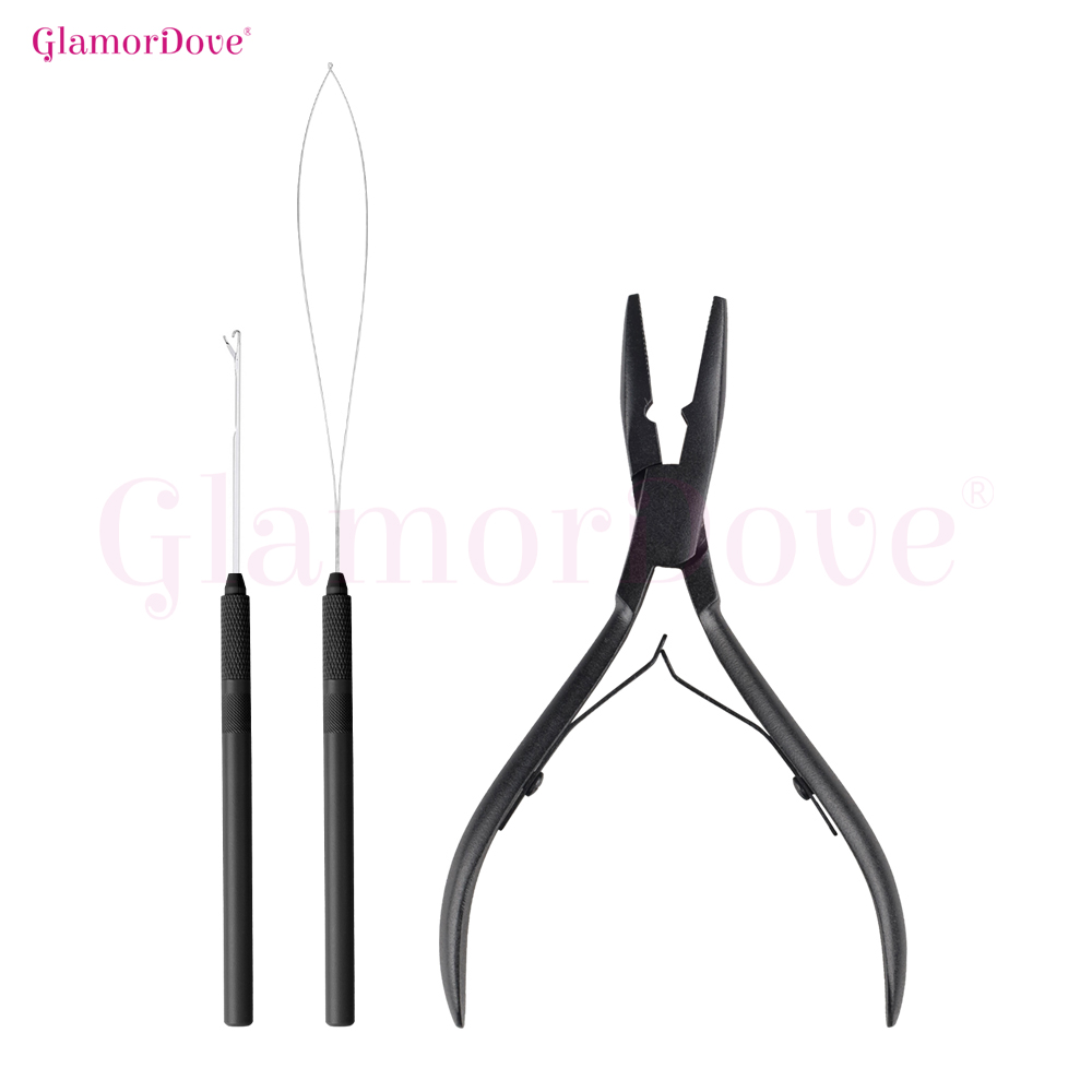 GlamorDove Micro Ring Hair Ext – обзор и цена Needle Threader Tool