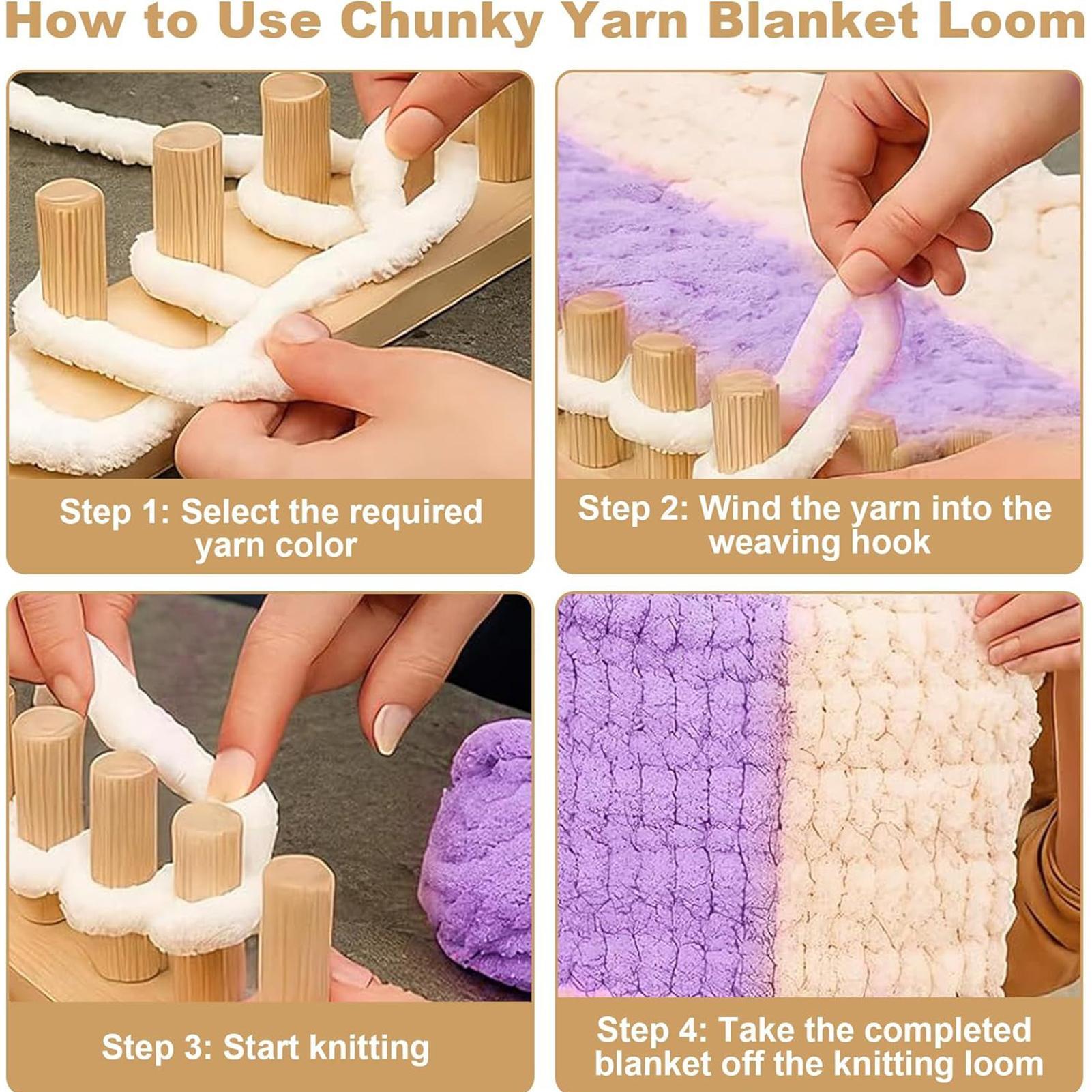 Hand Knitting Loom Chunky Croc – обзор и цена Sewing Knit