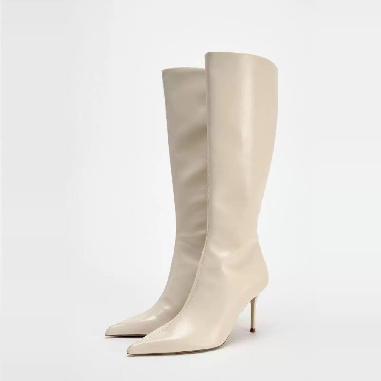 High heeled boots 2025 new sty – обзор и цена Sewing Nylon