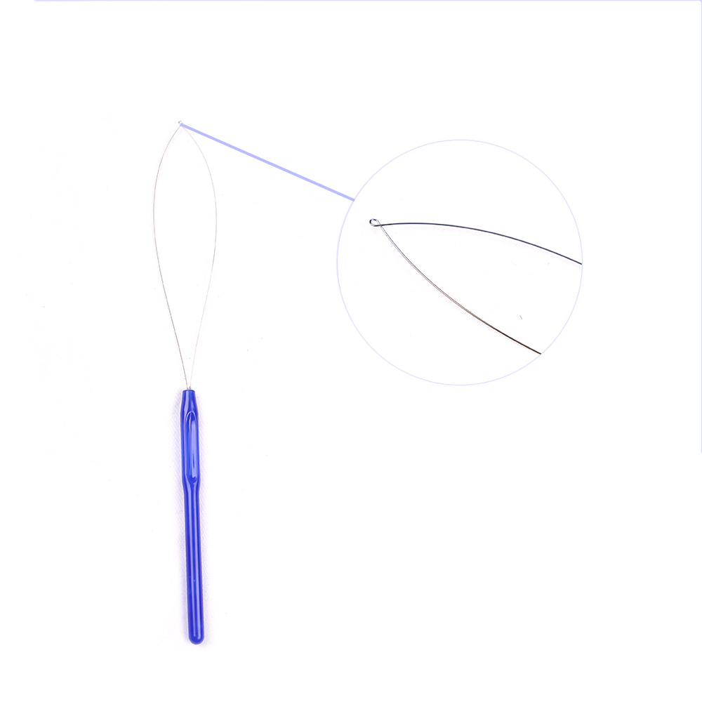 5 PCS Hair Extension Loop Need – обзор и цена Needle Threader Tool