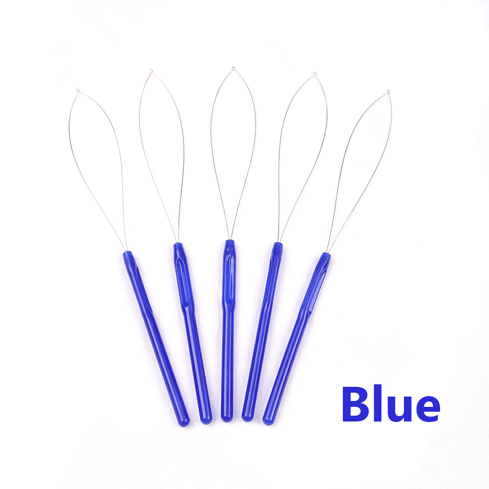 5 PCS Hair Extension Loop Need – обзор и цена Needle Threader Tool