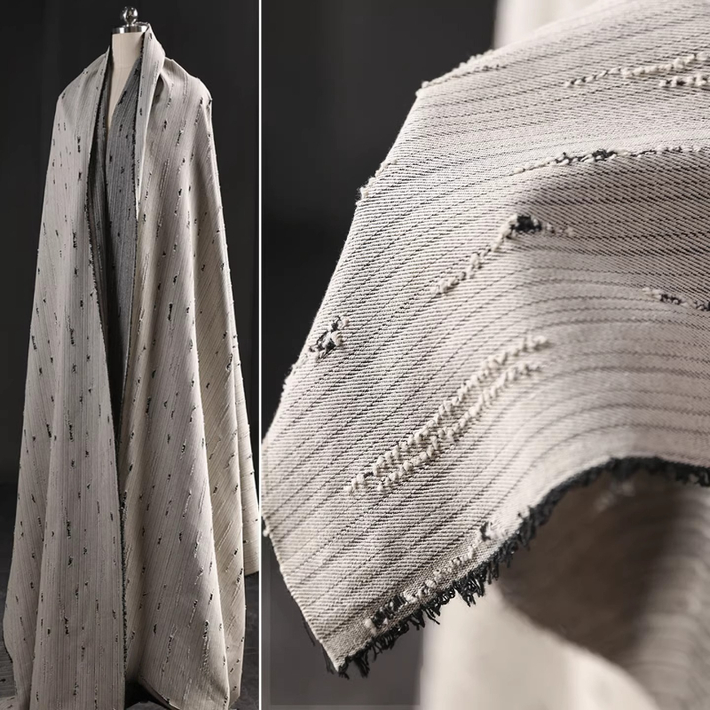 Striped Denim Cotton Jacquard  – обзор и цена Sewing Recycle