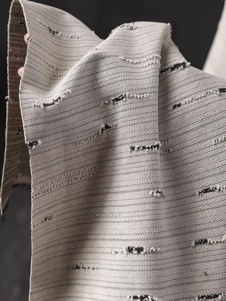 Striped Denim Cotton Jacquard  – обзор и цена Sewing Recycle