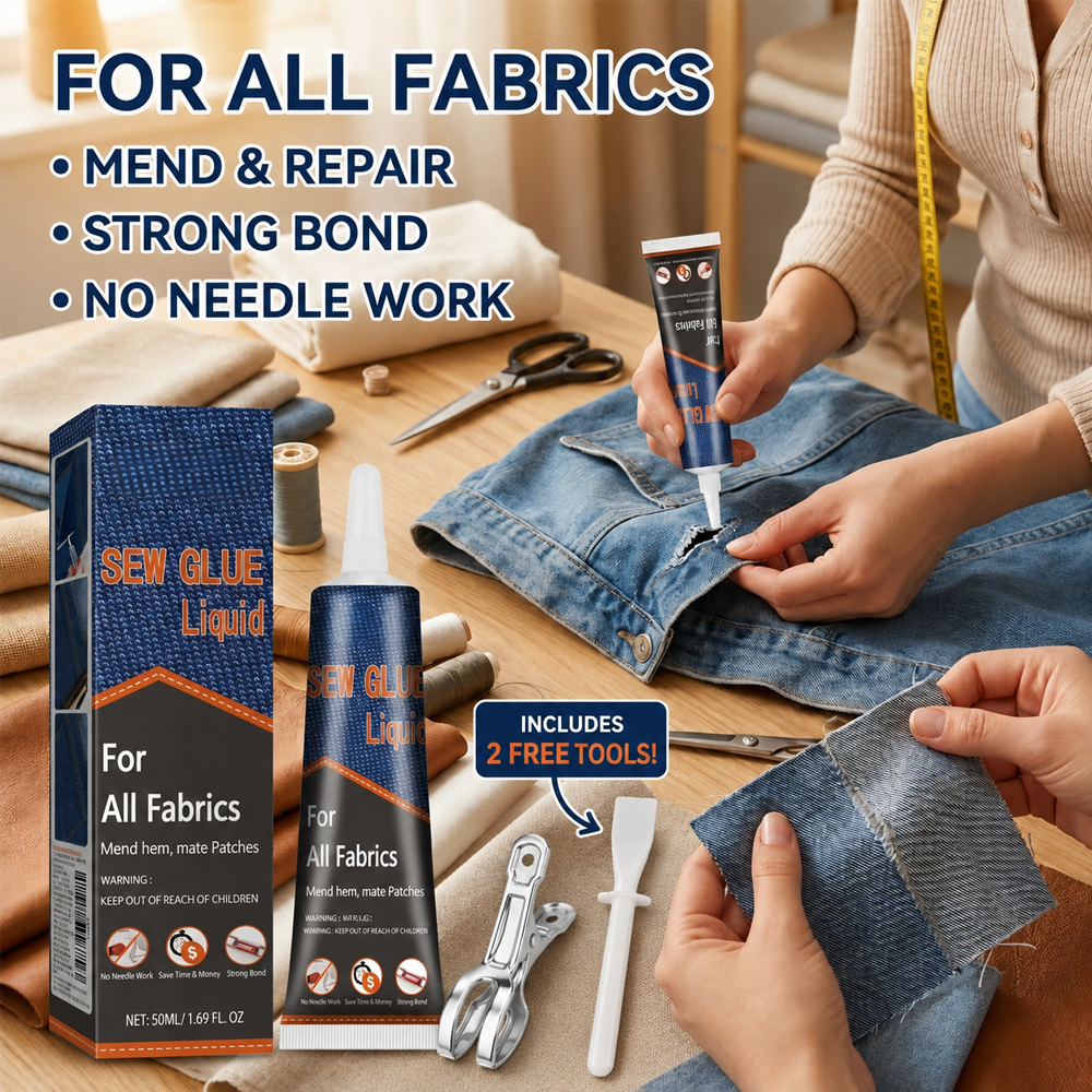 50ml Fabric Sewing Glue Fast D – обзор и цена Sewing Repair