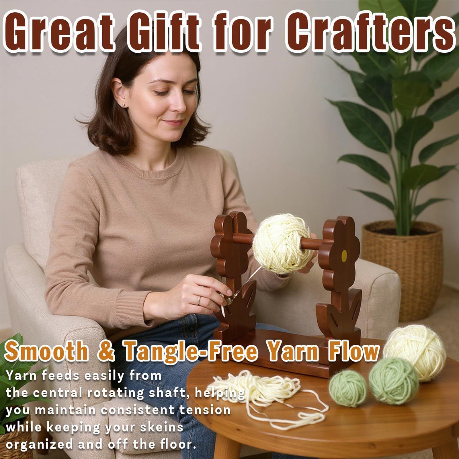 Yarn Holder Wooden Yarn Holder – обзор и цена Sewing Knit