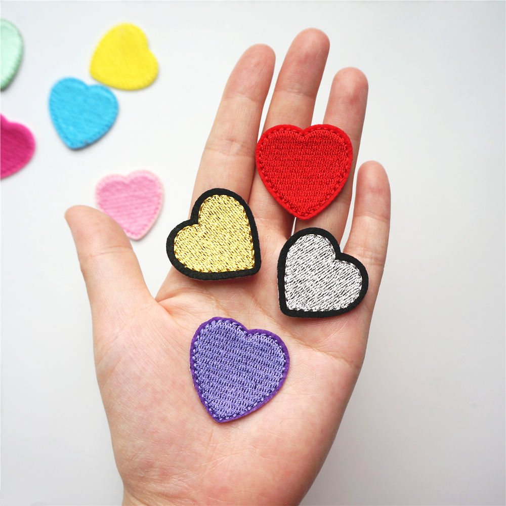 10PCS Gold Hearts Black Edge F – обзор и цена Interfacing Iron On