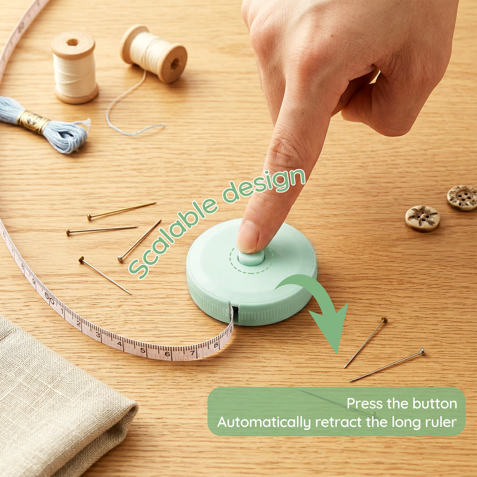 1PC 1.5m Small Tape Measure Do – обзор и цена Sewing Recycle