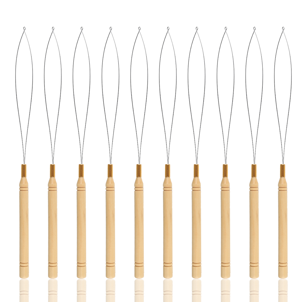 ARLANY Wooden Handle Hair Loop – обзор и цена Needle Threader Tool