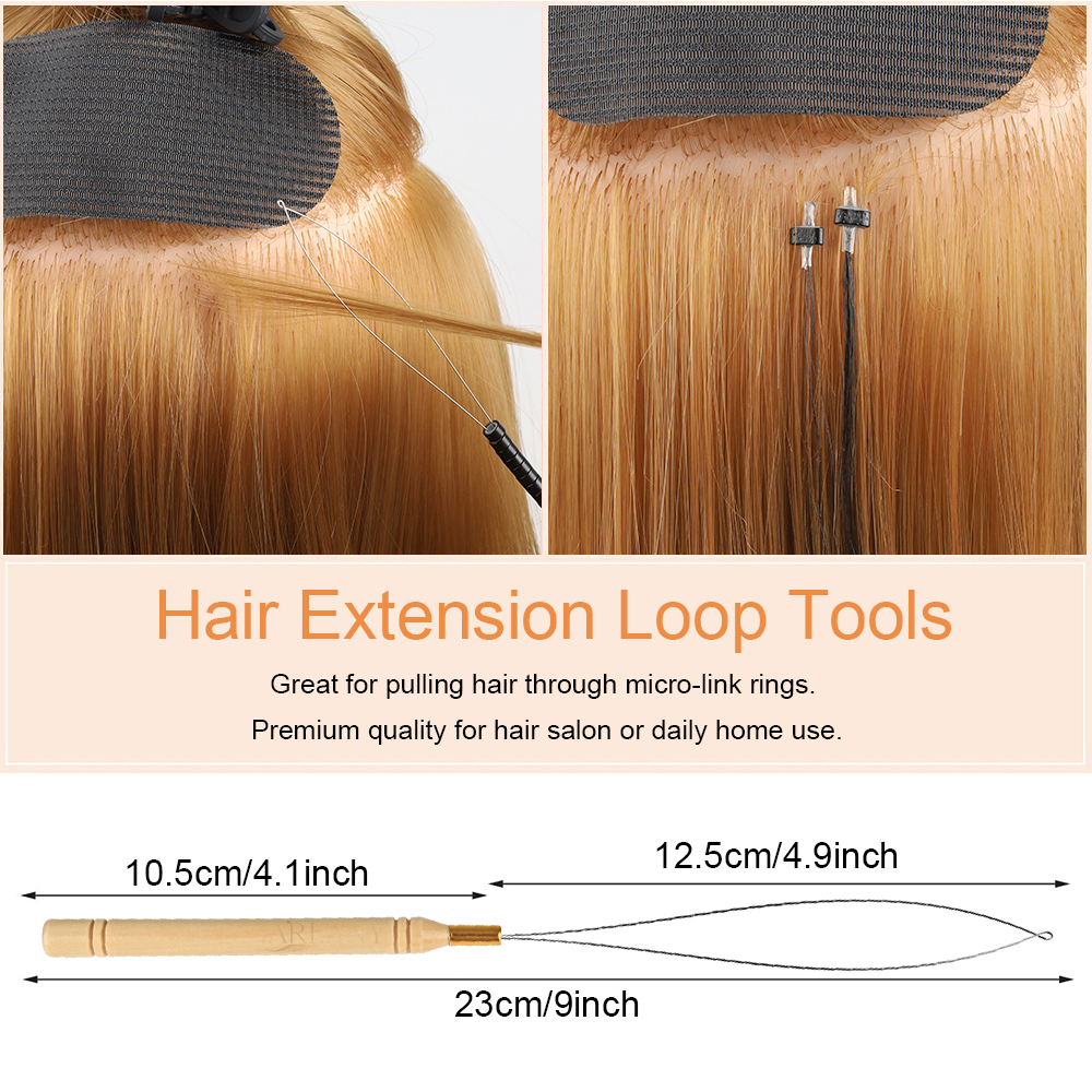 ARLANY Wooden Handle Hair Loop – обзор и цена Needle Threader Tool
