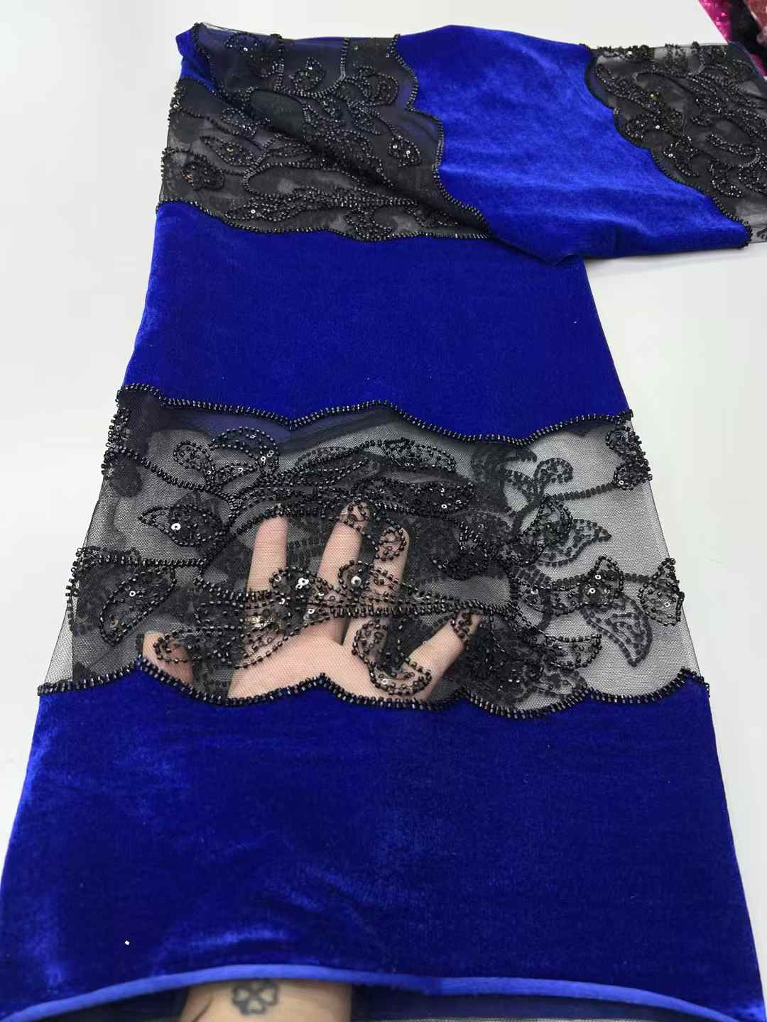 2025 New Design Luxury French  – обзор и цена Sewing Velvet Fabric