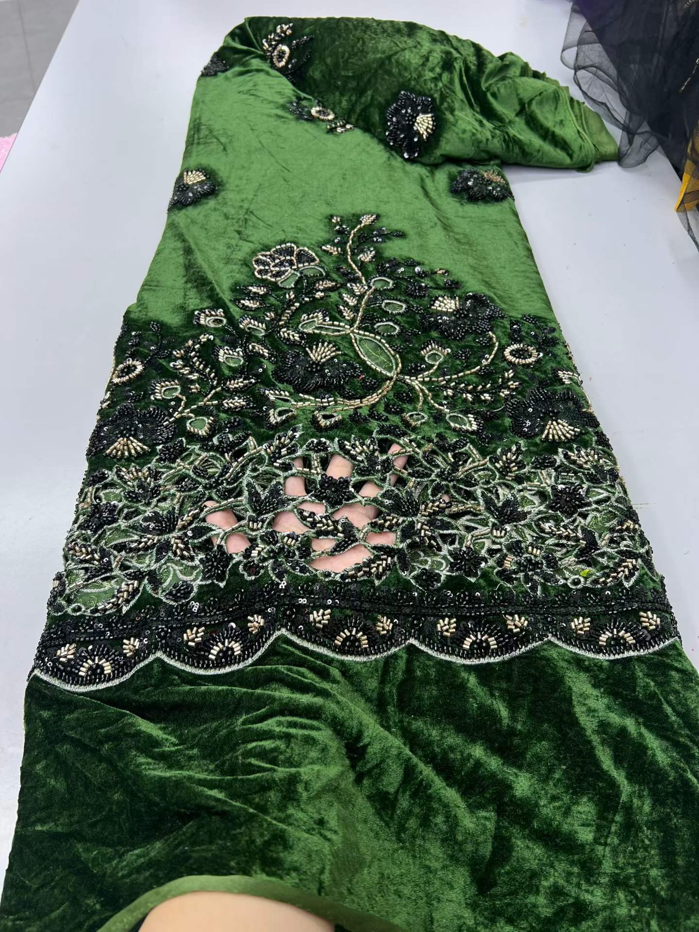 2026 African Nigerian Velvet L – обзор и цена Sewing Velvet Fabric