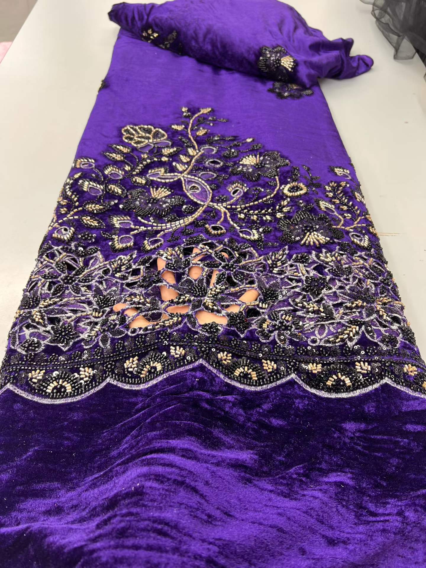 2026 African Nigerian Velvet L – обзор и цена Sewing Velvet Fabric