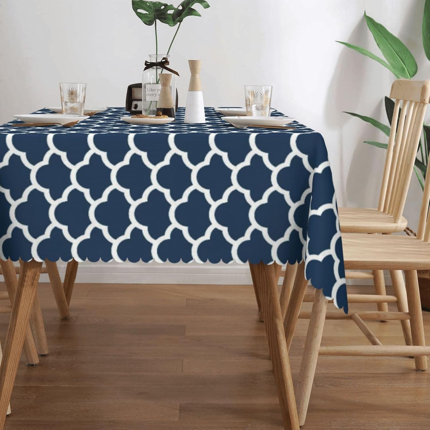 Blue Tablecloth Navy Cloud Sea – обзор и цена Century Textile & Sewing Supply