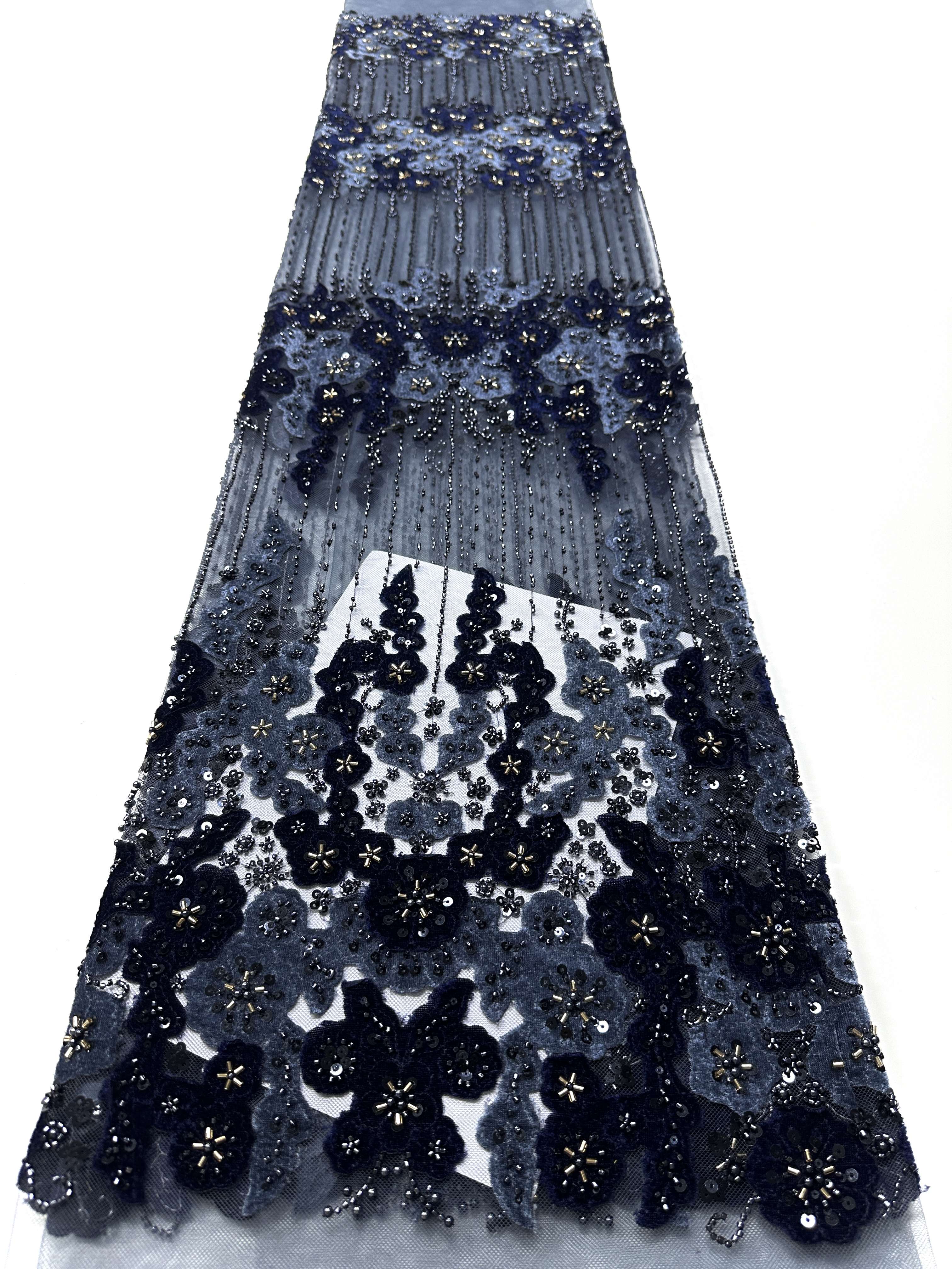 2025 New Design Luxury French  – обзор и цена Sewing Velvet Fabric