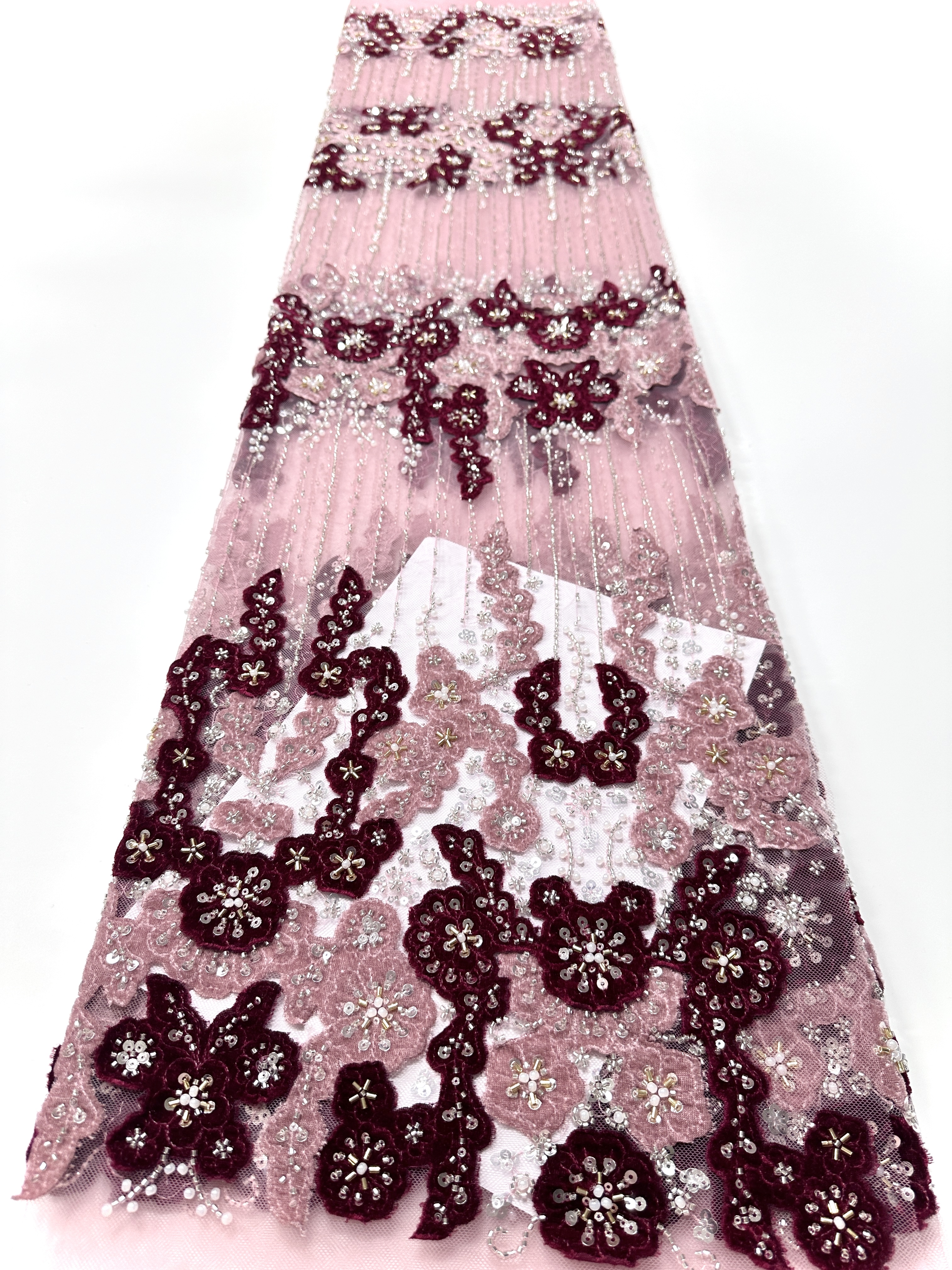 2025 New Design Luxury French  – обзор и цена Sewing Velvet Fabric