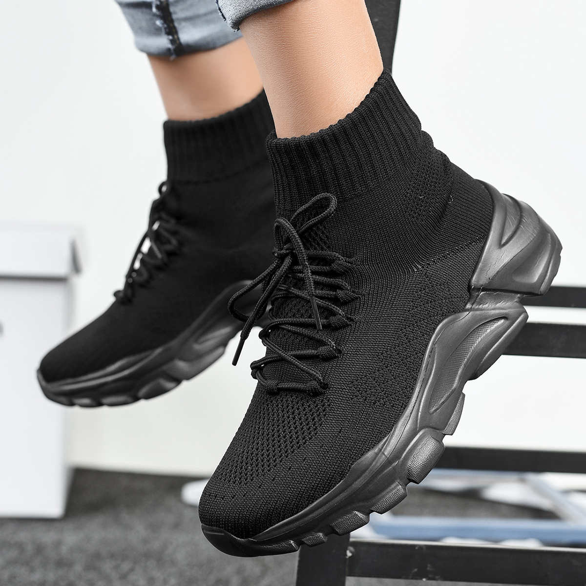 Laced Key Height Women's Boot  – обзор и цена Sewing Knit