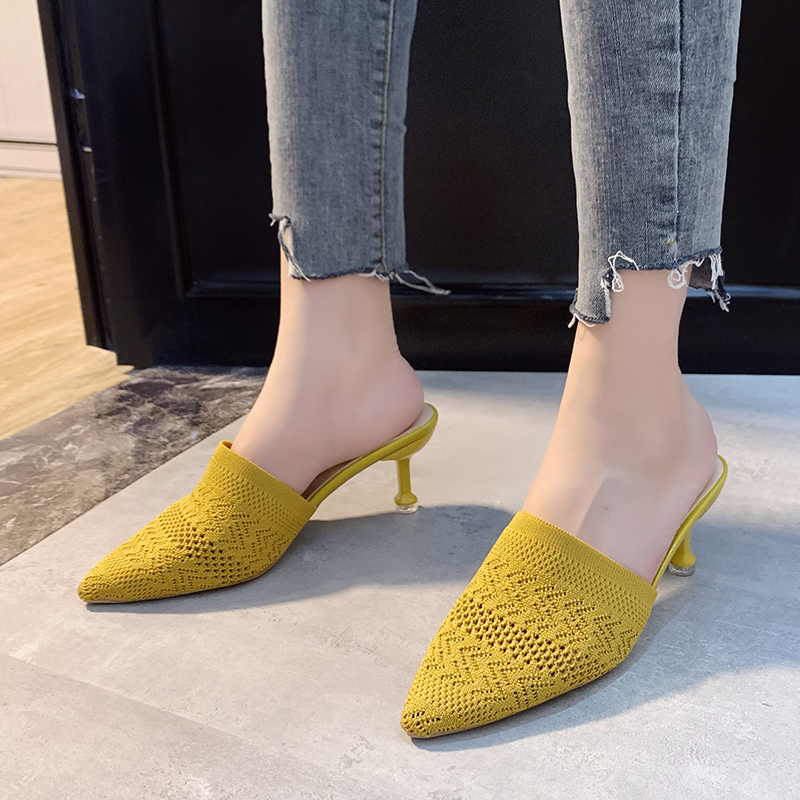 Summer Women Slippers Yellow B – обзор и цена Sewing Knit