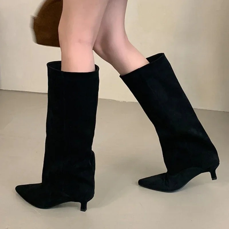 Womens Boots High Quality Sued – обзор и цена Sewing Nylon