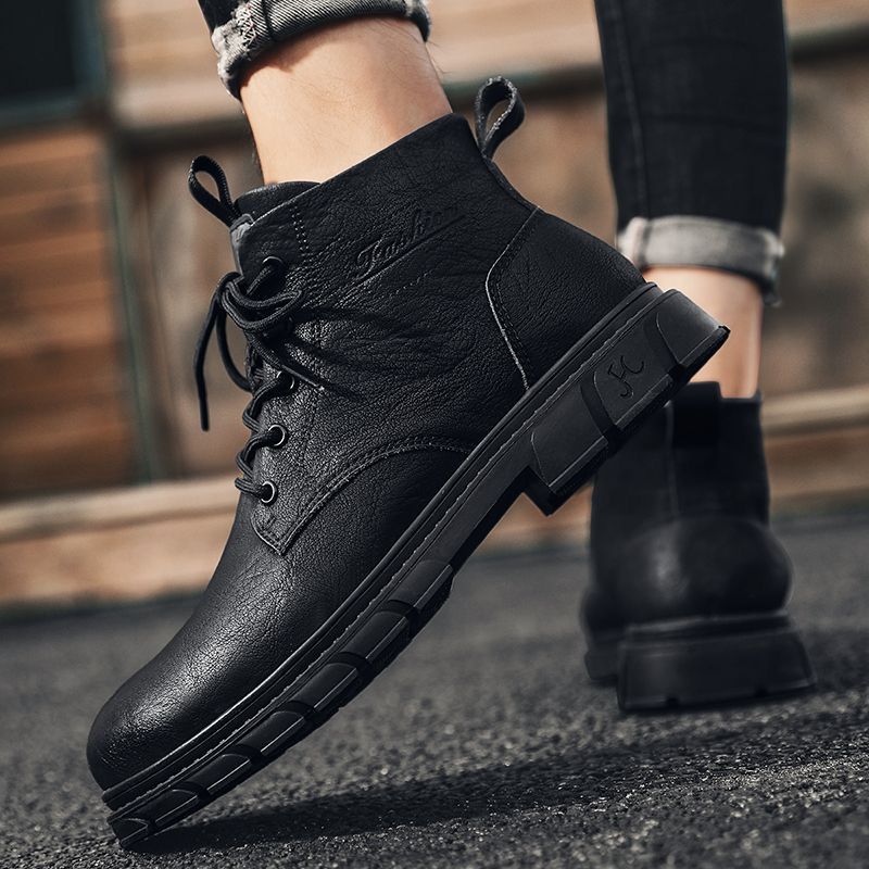 Men's boots 2026 mid top men's – обзор и цена Sewing Nylon
