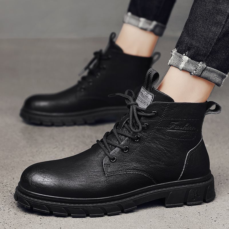 Men's boots 2026 mid top men's – обзор и цена Sewing Nylon