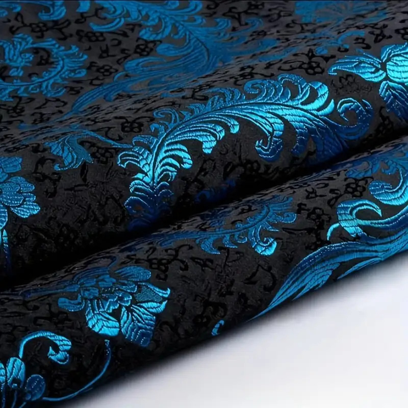 3D Blue Phoenix Tail Brocade F – обзор и цена Sewing Garment