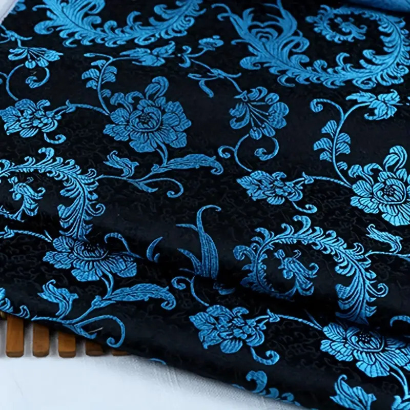 3D Blue Phoenix Tail Brocade F – обзор и цена Sewing Garment
