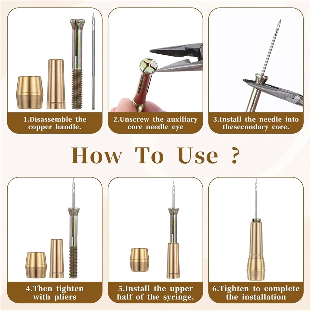 9pcs Leather Sewing Awl Kit wi – обзор и цена Sewing Repair