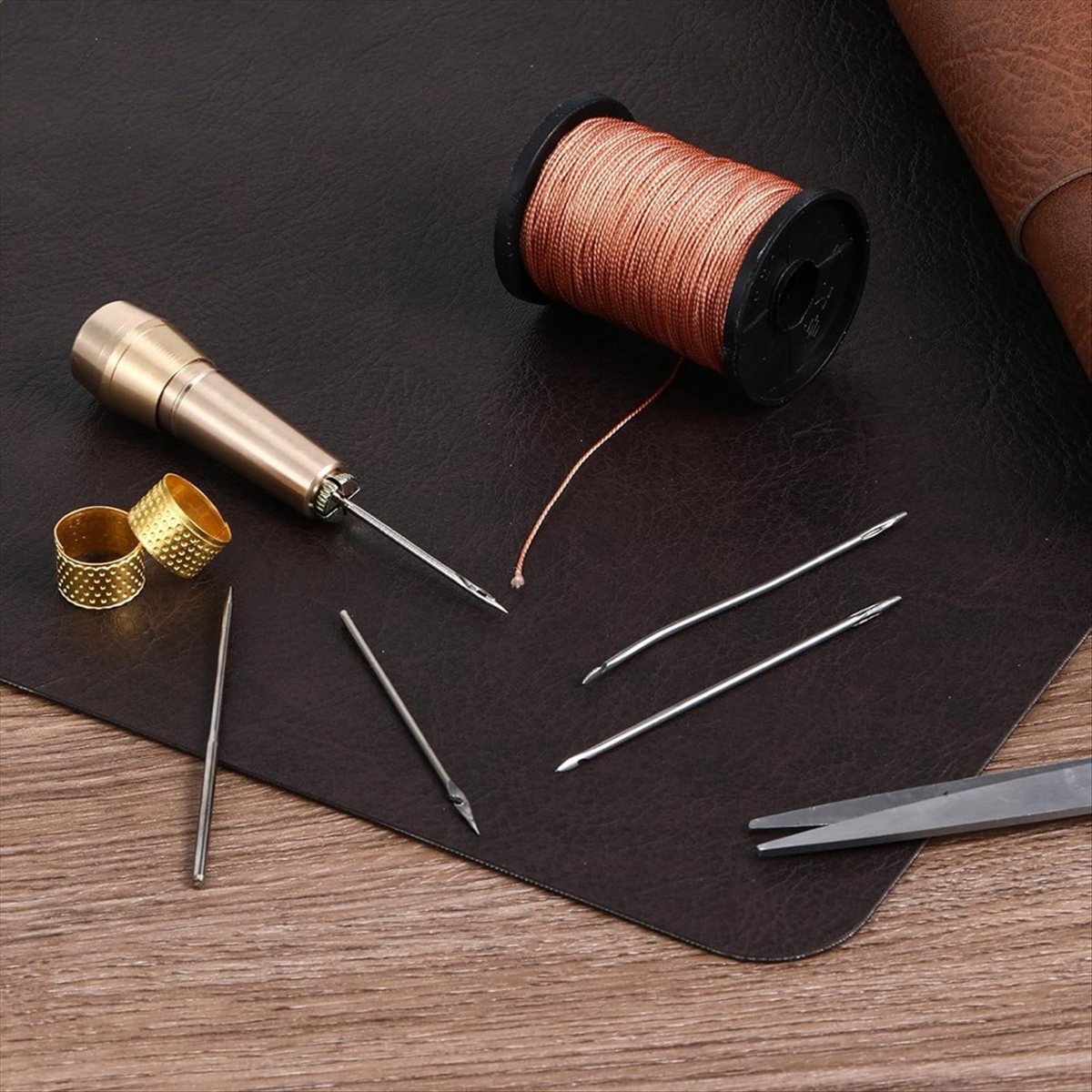 9pcs Leather Sewing Awl Kit wi – обзор и цена Sewing Repair