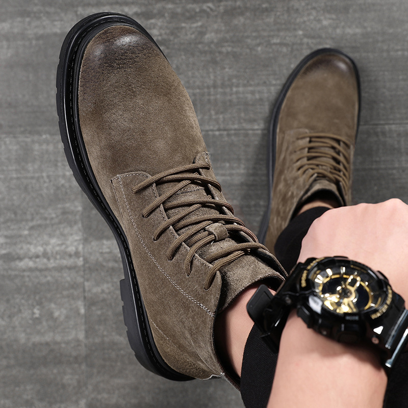 Men's boots autumn and winter  – обзор и цена Sewing Nylon