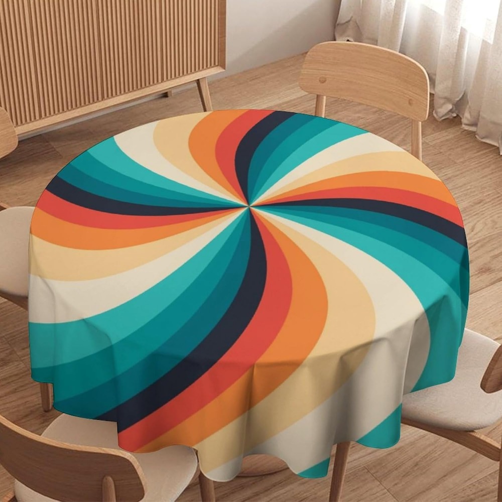 Vintage Groovy Swirl Round Tab – обзор и цена Century Textile & Sewing Supply