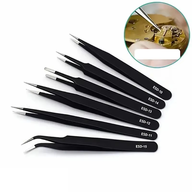 6pcs Precision ESD Tweezers St – обзор и цена Sewing Repair