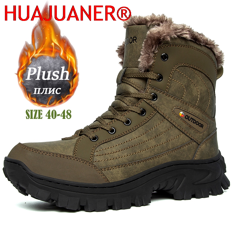 Men Winter Snow Boots Platform – обзор и цена Sewing Nylon