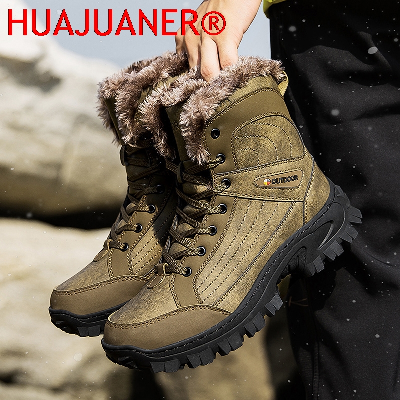 Men Winter Snow Boots Platform – обзор и цена Sewing Nylon
