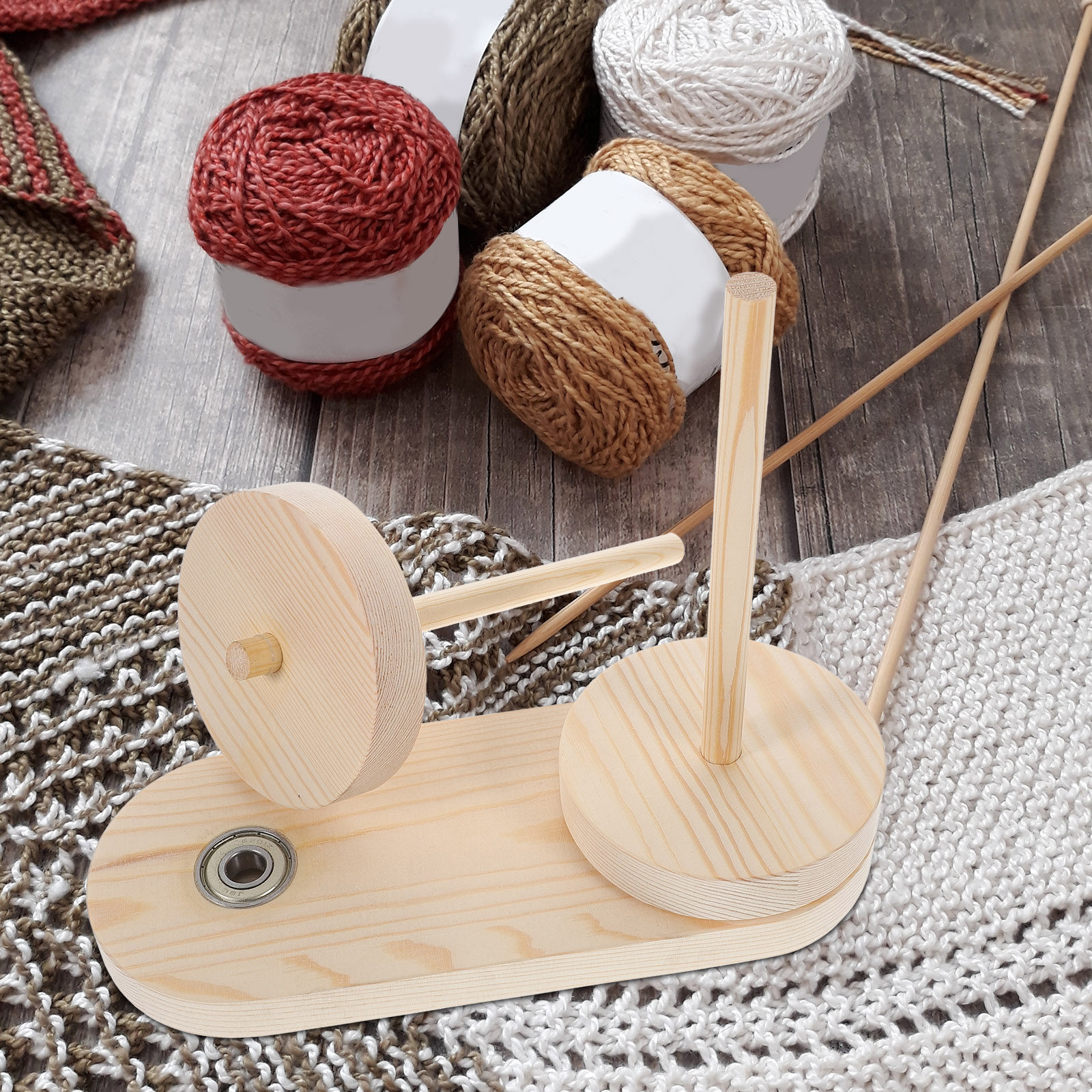 1Pcs Rotatable Wooden Thread H – обзор и цена Sewing Knit