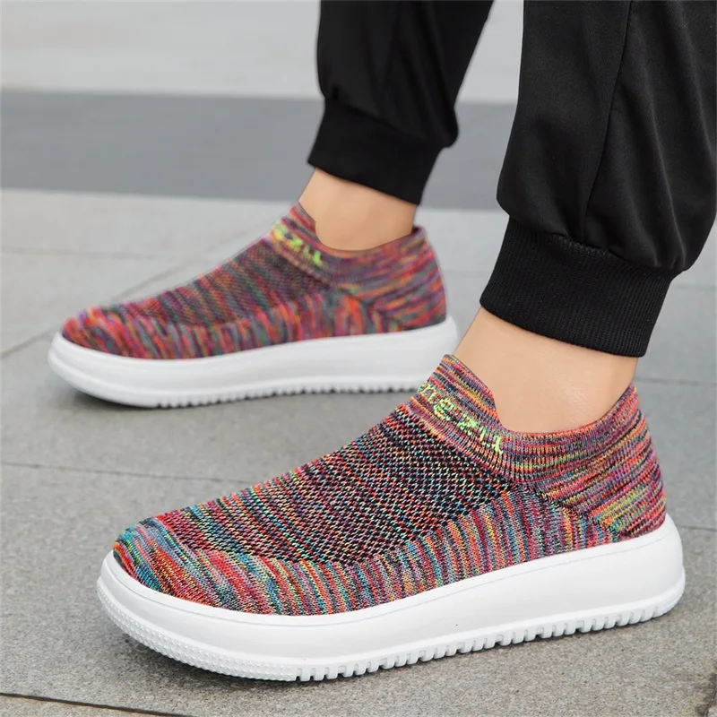 Summer Wide Toe Sneakers For M – обзор и цена Knit Stabilizer Stretch
