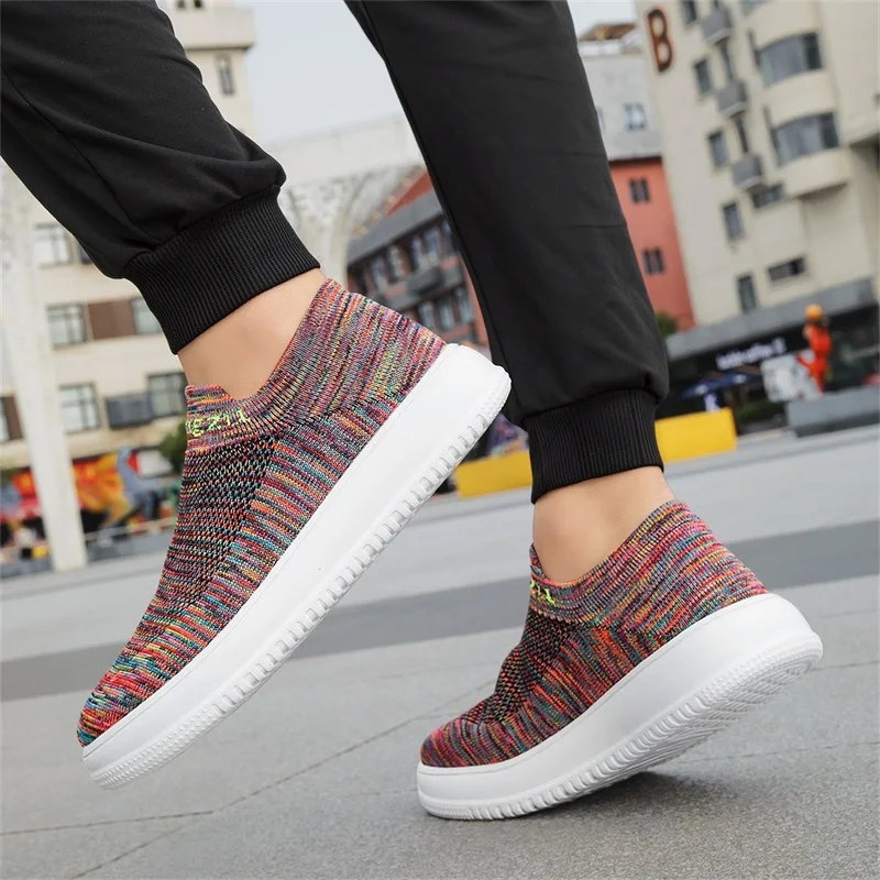 Summer Wide Toe Sneakers For M – обзор и цена Knit Stabilizer Stretch